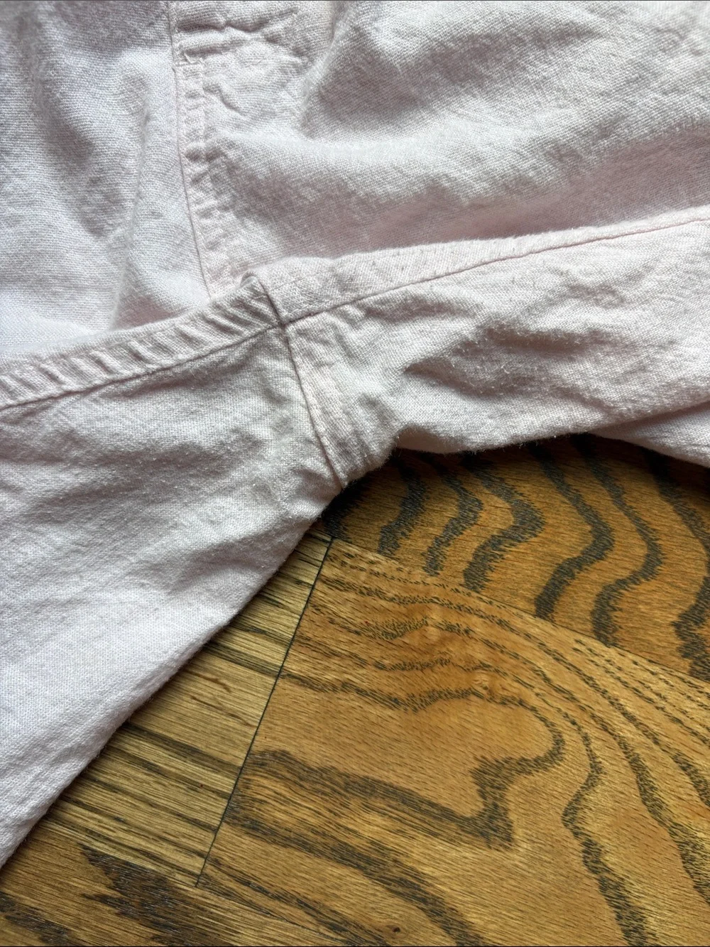 Men’s Onia Soft Blush Linen Drawstring Casual Shorts, Small
